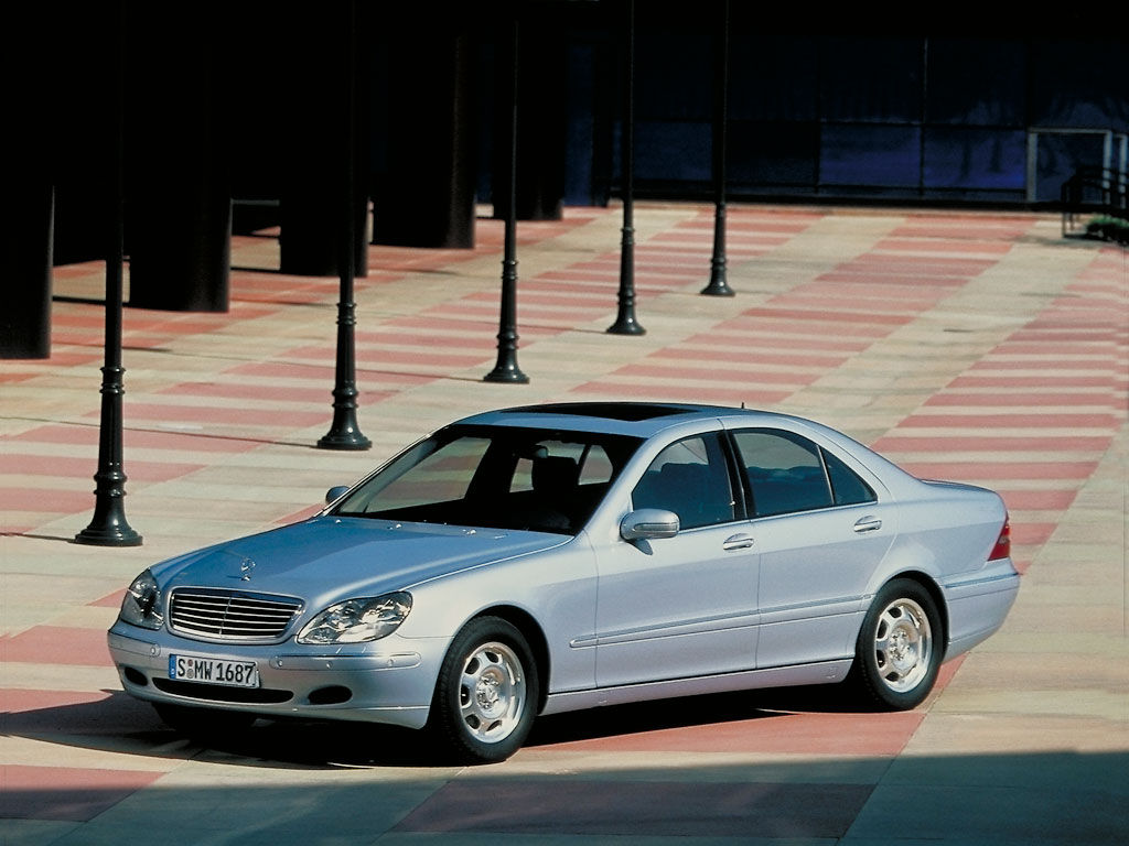 Автомобили Mercedes-Benz S-klasse IV (W220) седан 5.8 AT (367 л.с.) Long  подробная информация