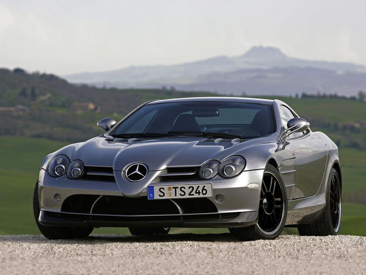 Авто Mercedes-Benz SLR McLaren купе 5.4 AT (650 л.с.) техническая информация