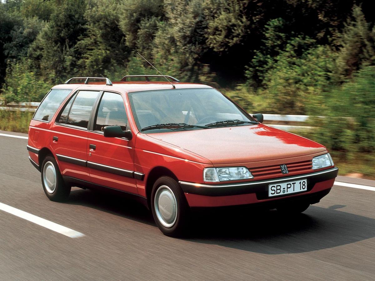 Автомобили Peugeot 405 универсал 5 дв. 2.0 MT (121 л.с.) техническая  информация